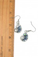 Tiny Paisley Drop Earrings